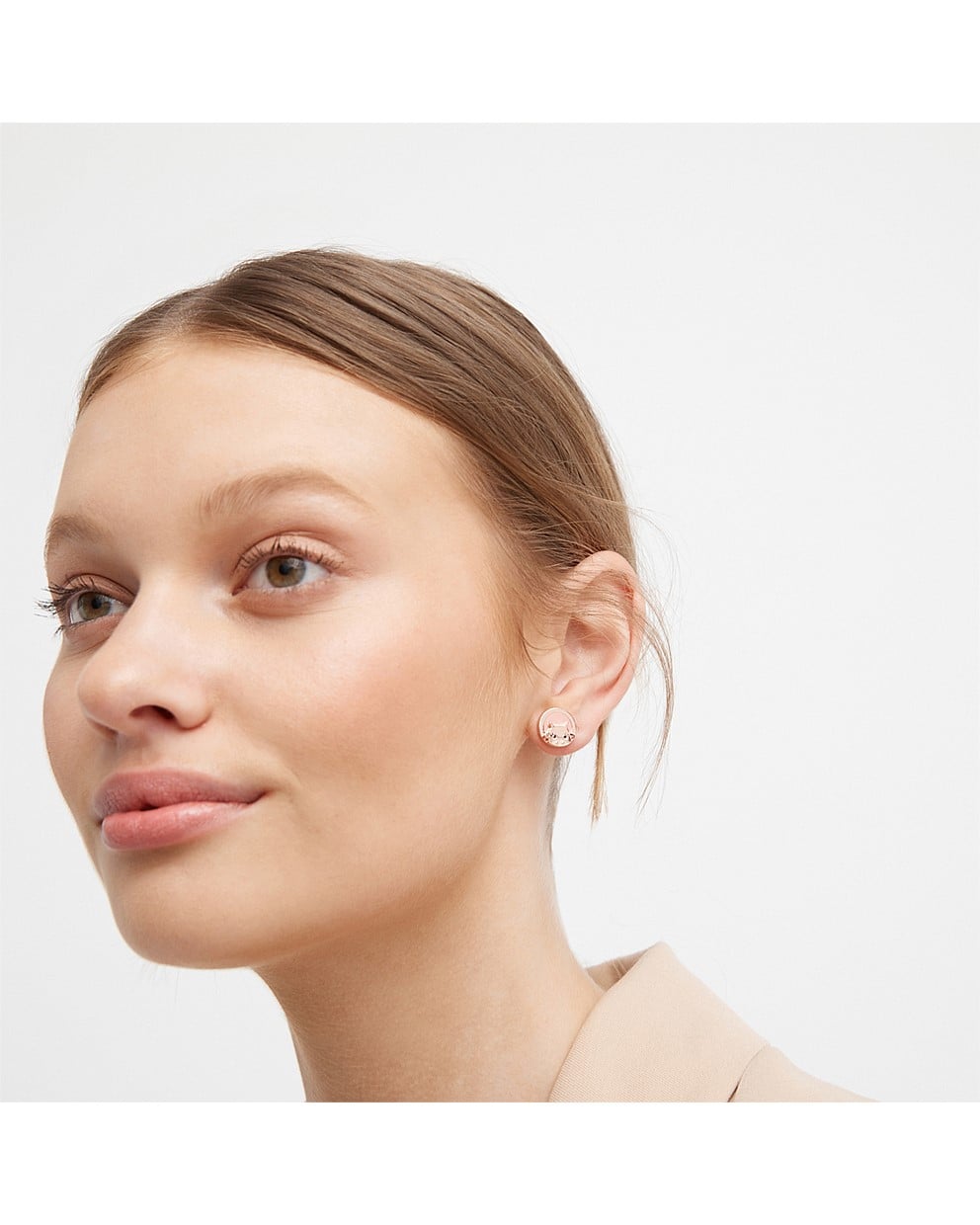 olivia ox stud earrings
