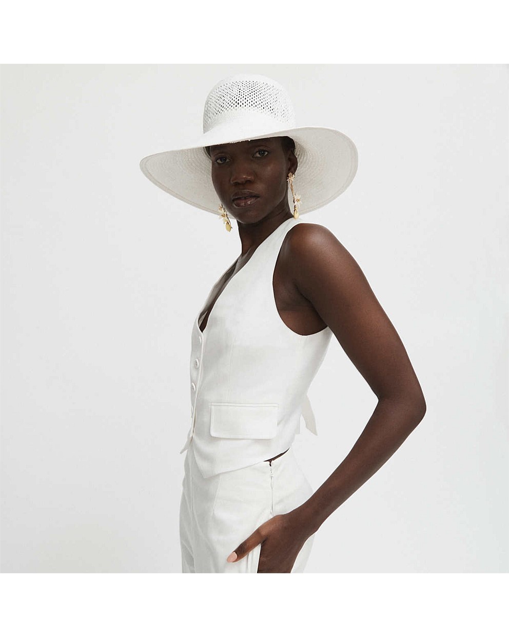 Enchanting Wide Brim Hat