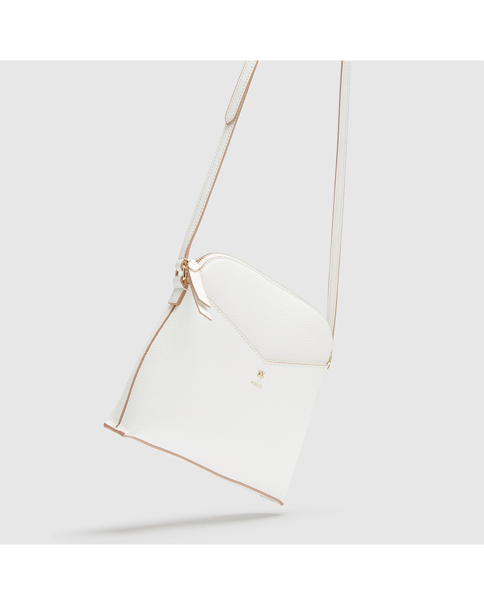 White DVine Sling Crossbody Bag Bags Mimco