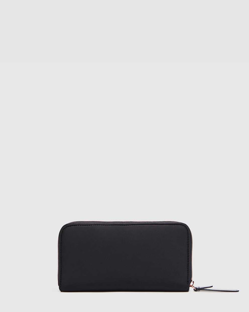 Black Rose Gold Serenity Large Wallet Wallets Mimco