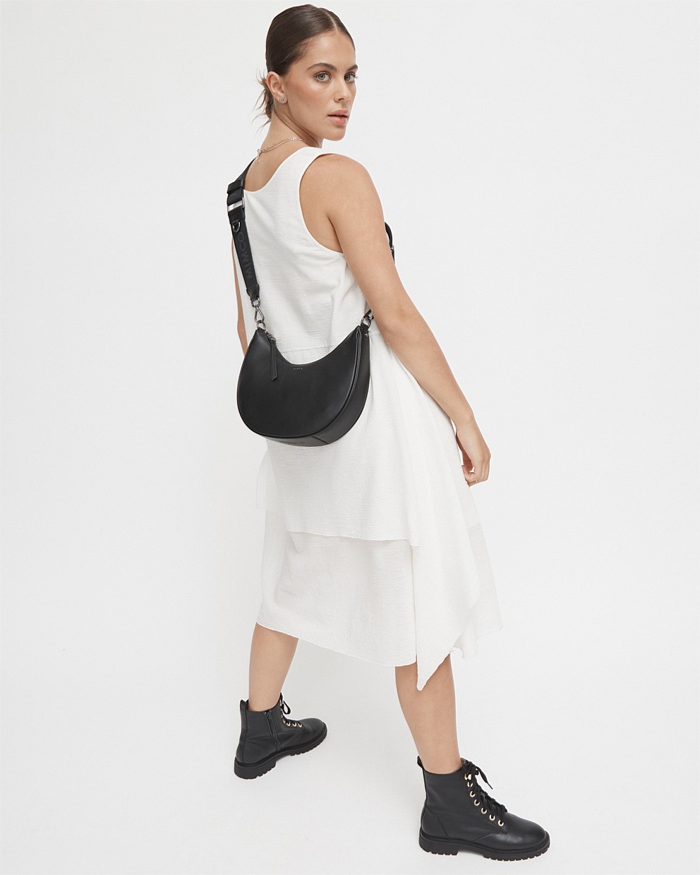 Classico Crescent Crossbody Bag