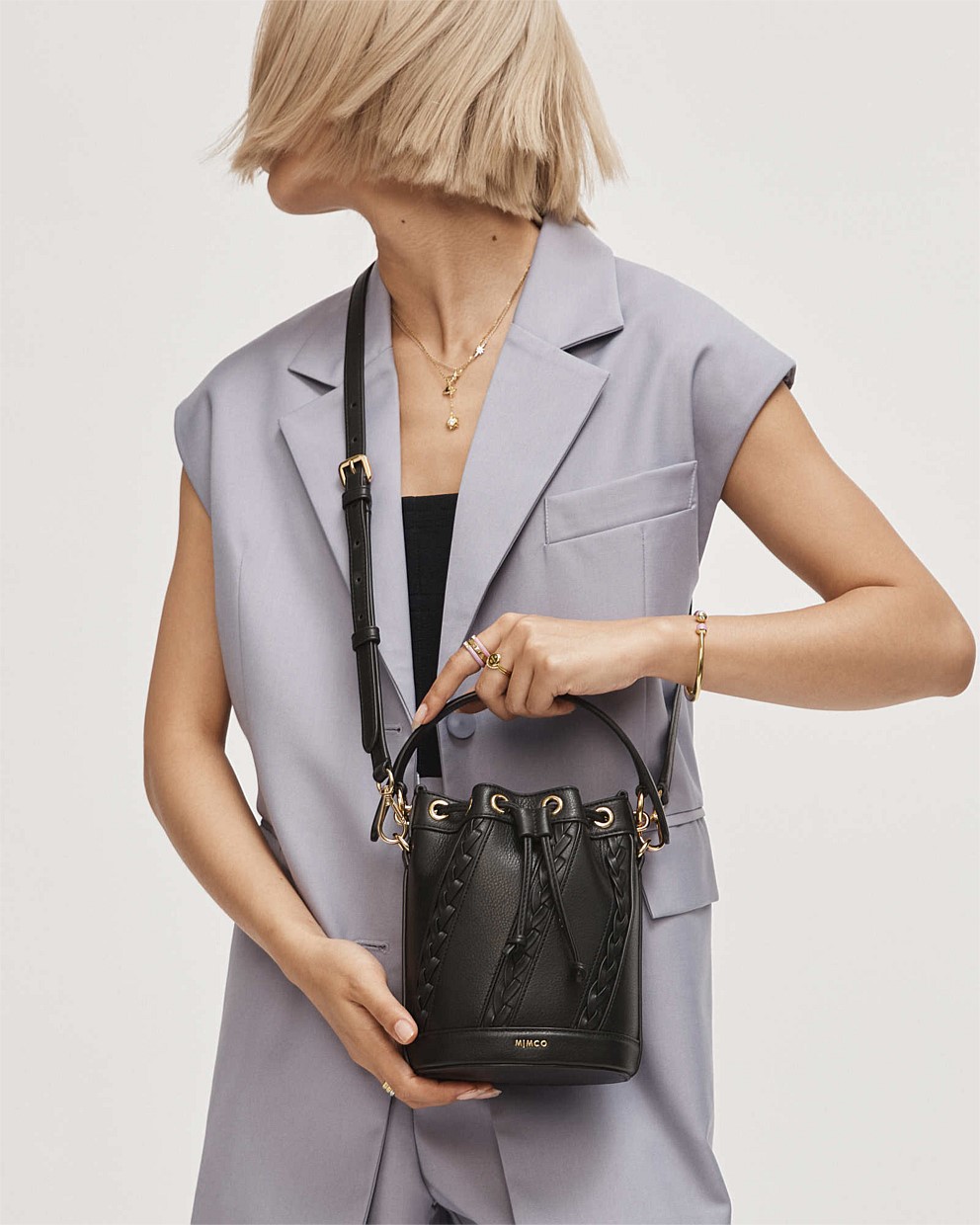 Promenade Mini Bucket Bag