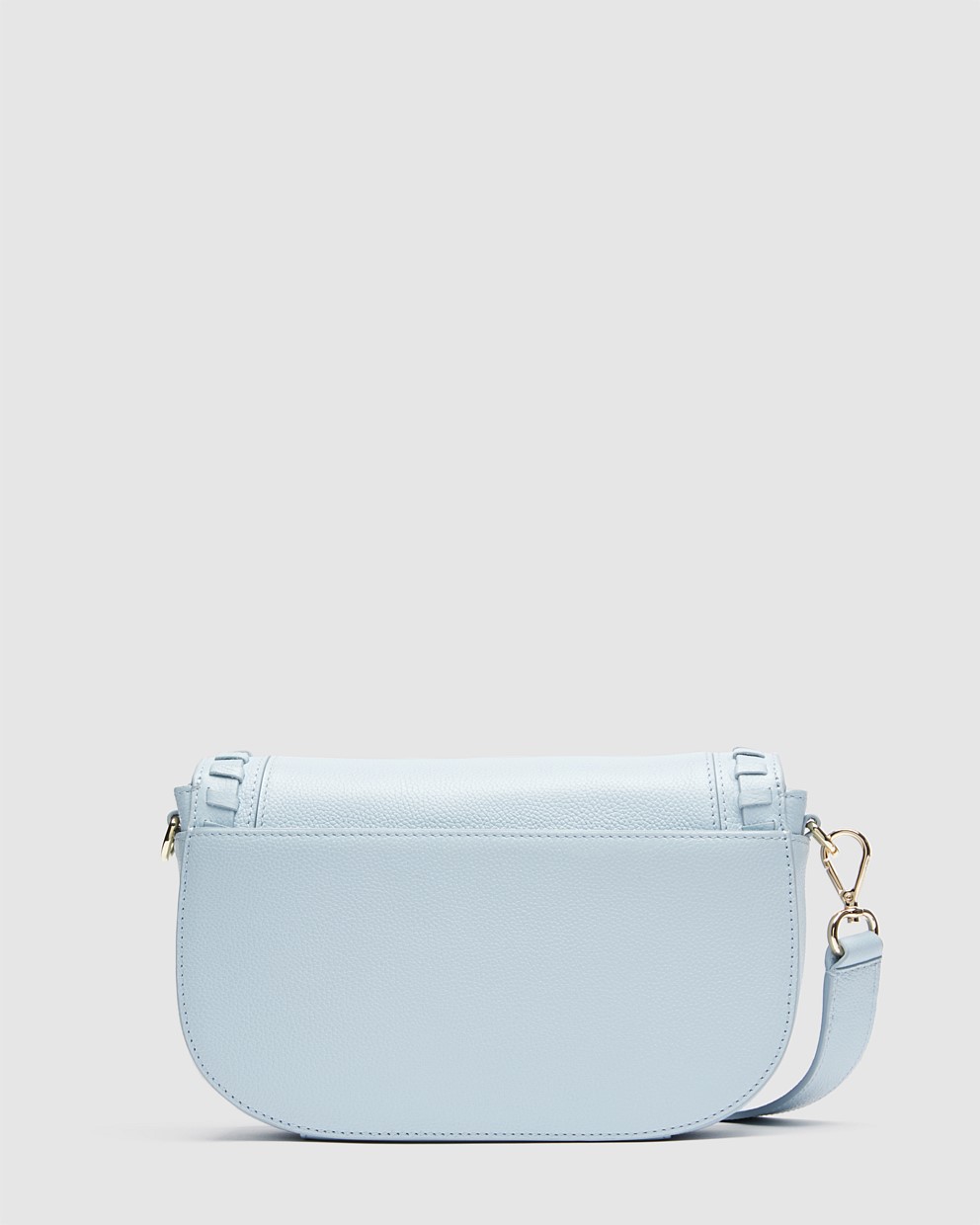 Arctic Blue Piazza Saddle Bag Crossbody Bags Mimco