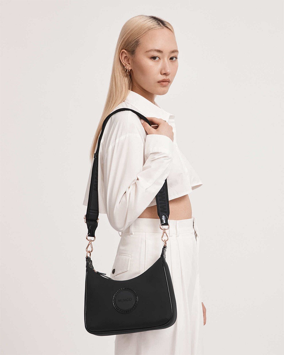 Serenity Crescent Crossbody Bag