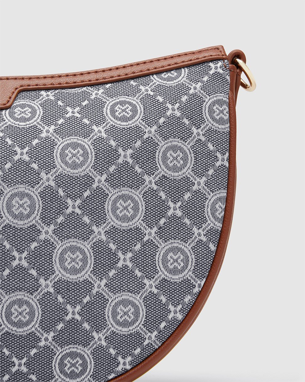 Mim-Gram Crescent Crossbody Bag