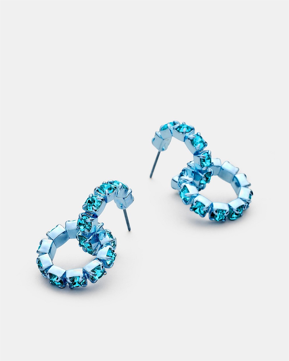 Glitter Hoop Earrings
