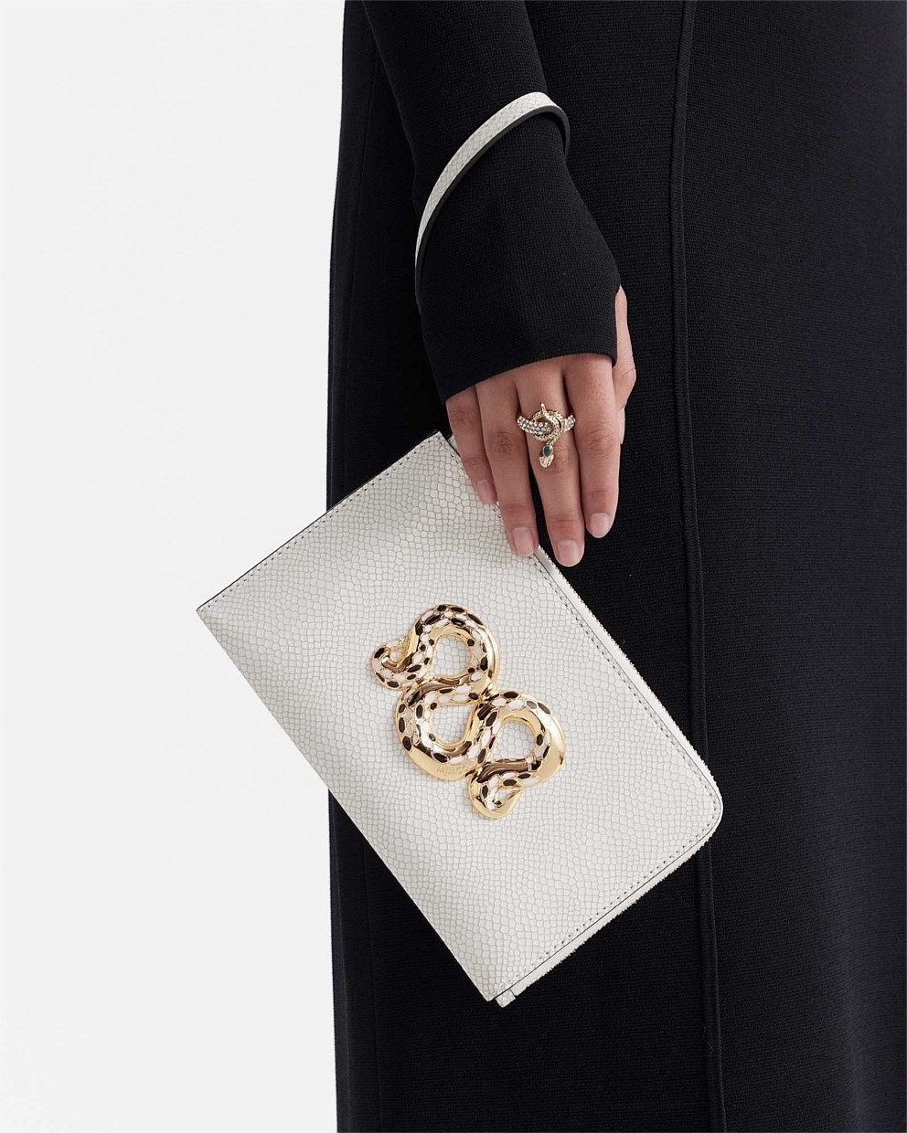 White Sin Small Pouch - Pouches | Mimco