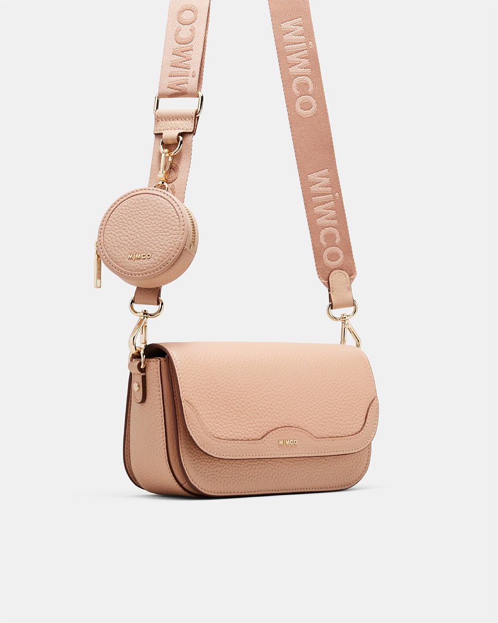 Almond Jett Concertina Crossbody Bag - Bags | Mimco