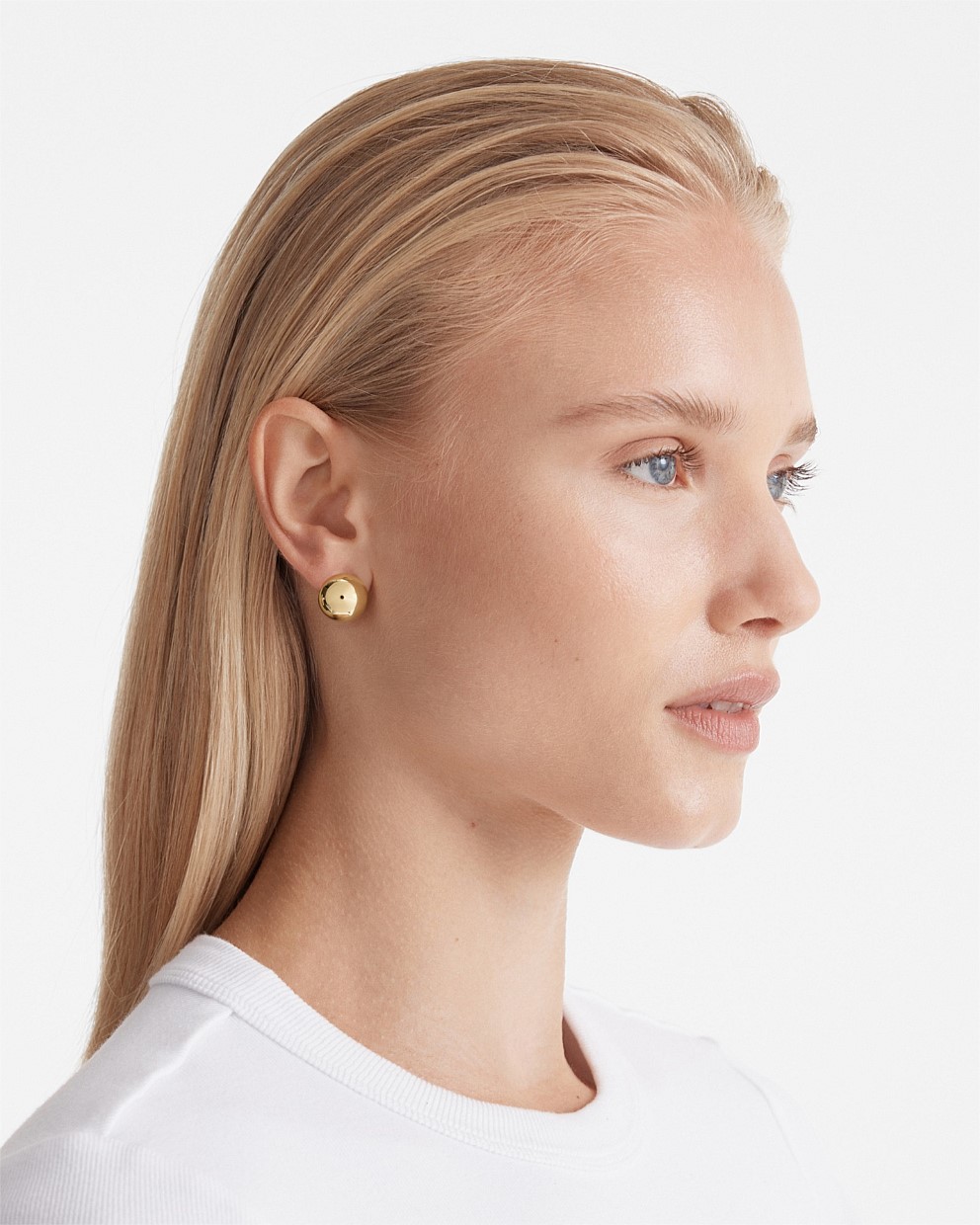 So Smooth Stud Earrings