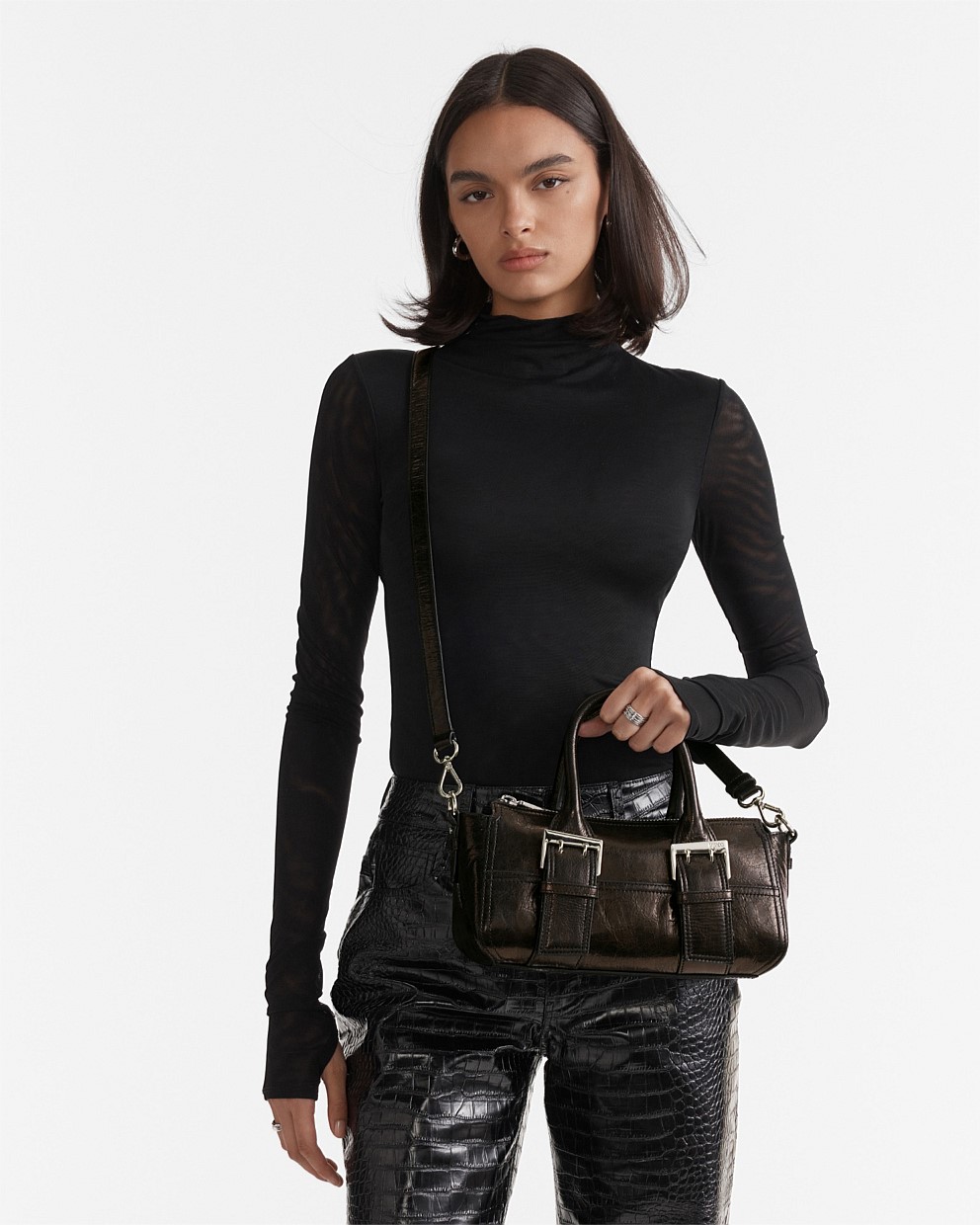 Buckle Up East West Bowler Bag