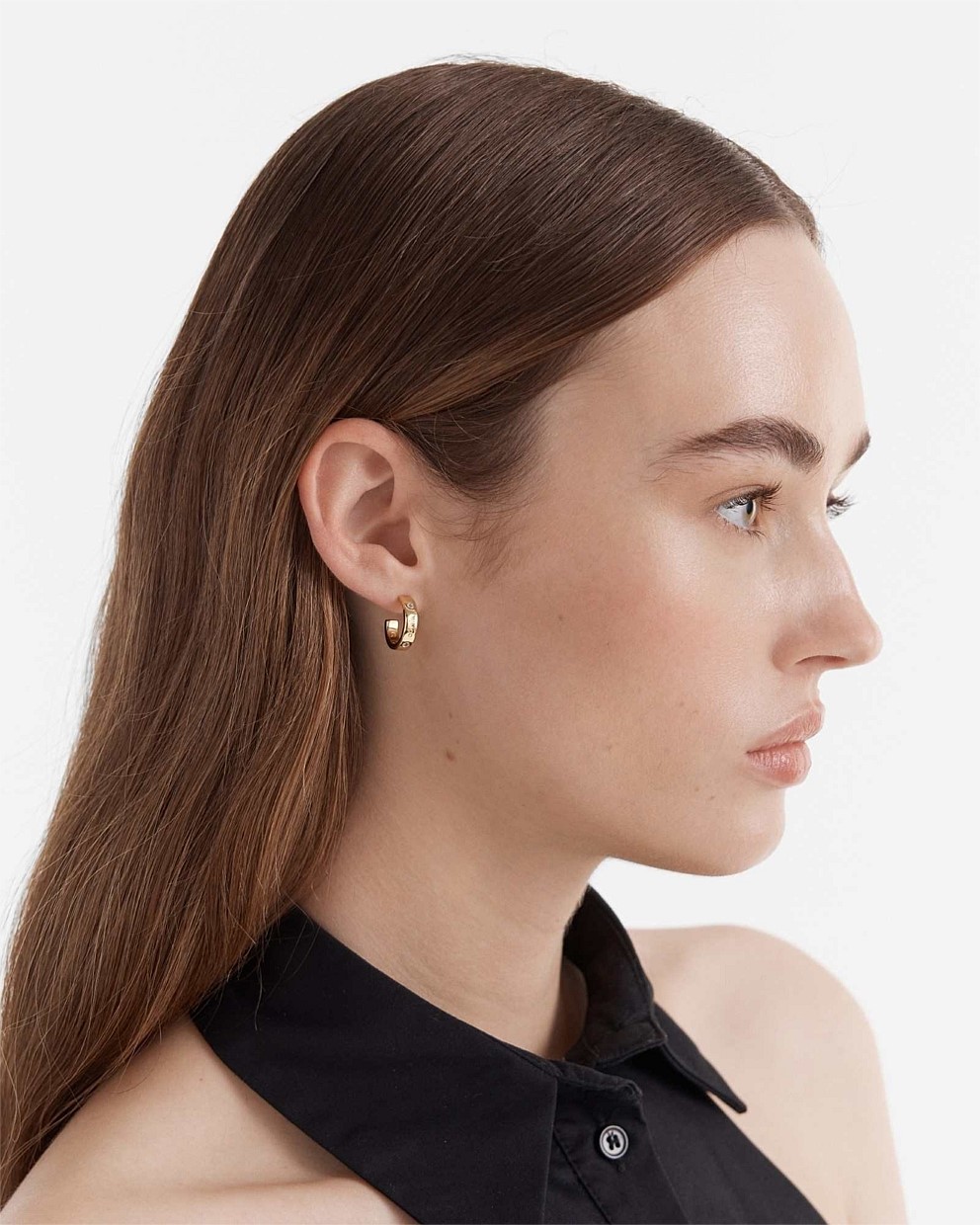 Lucent Small Hoop Earrings