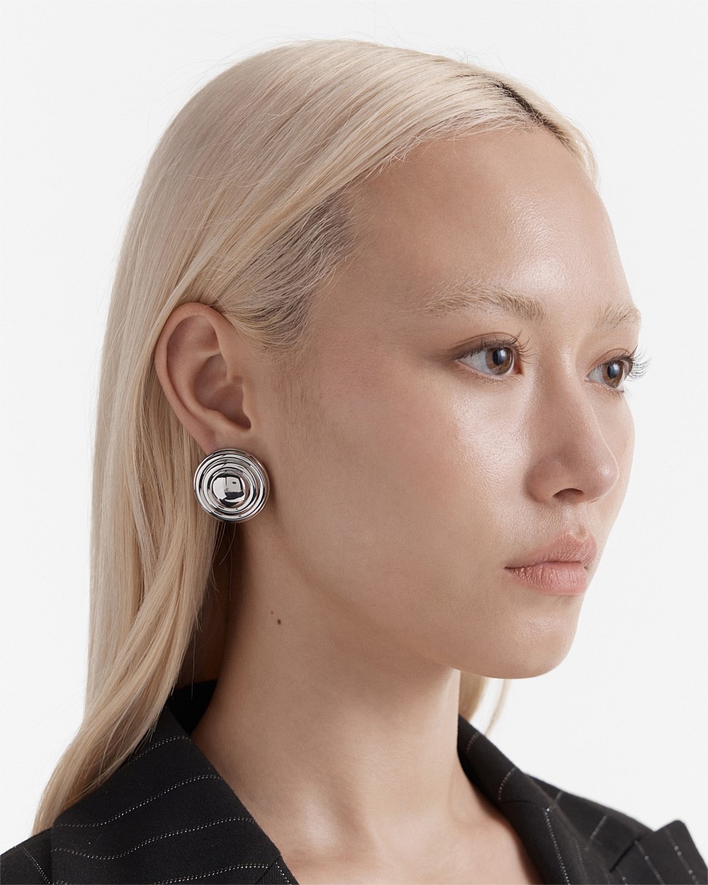 Groove That Soothes Oversized Stud Earrings