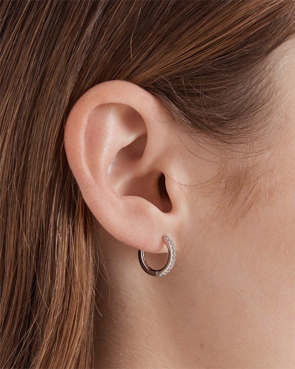 Ice Baby Hoop Earrings