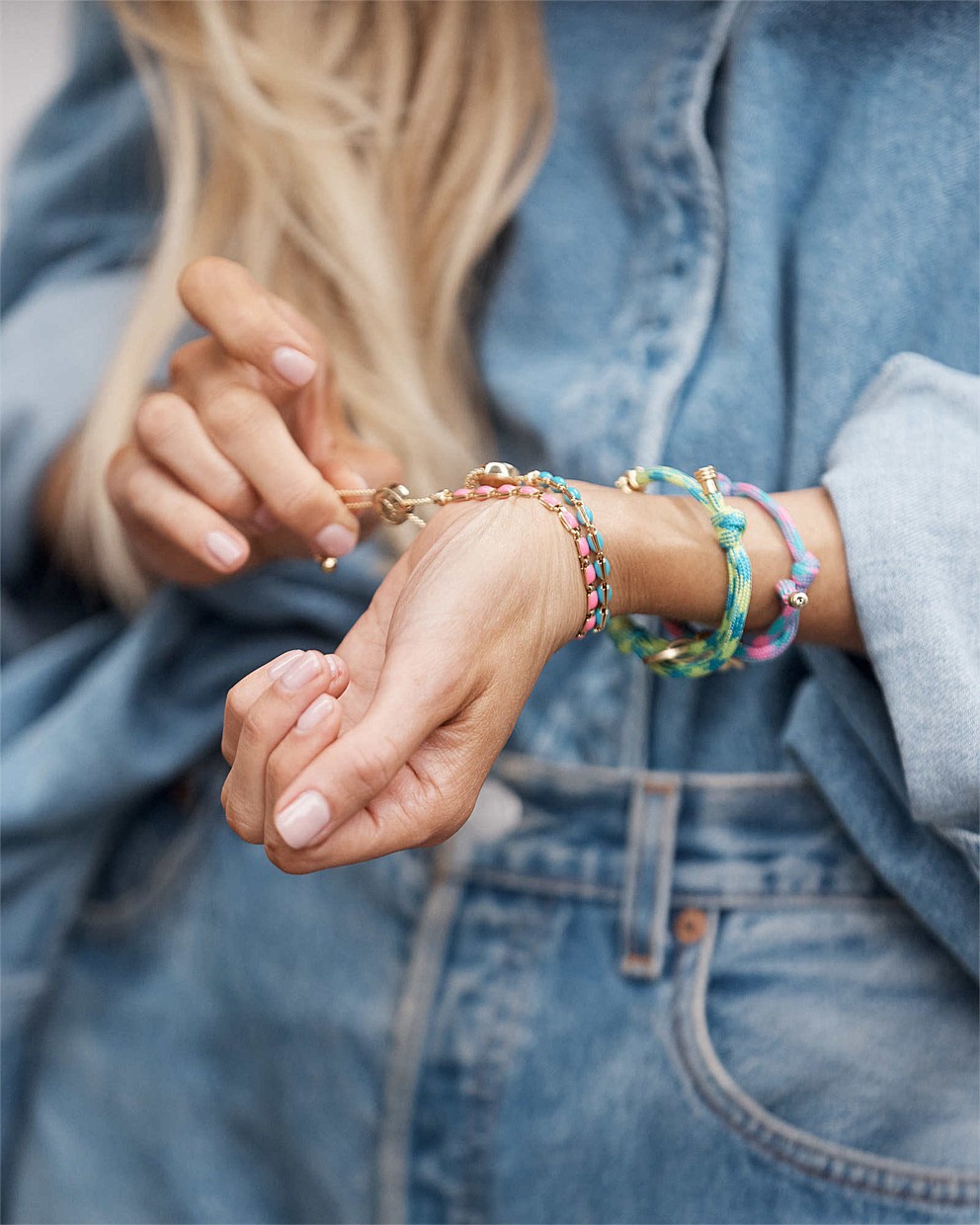 Bondi Enamel Toggle Bracelet