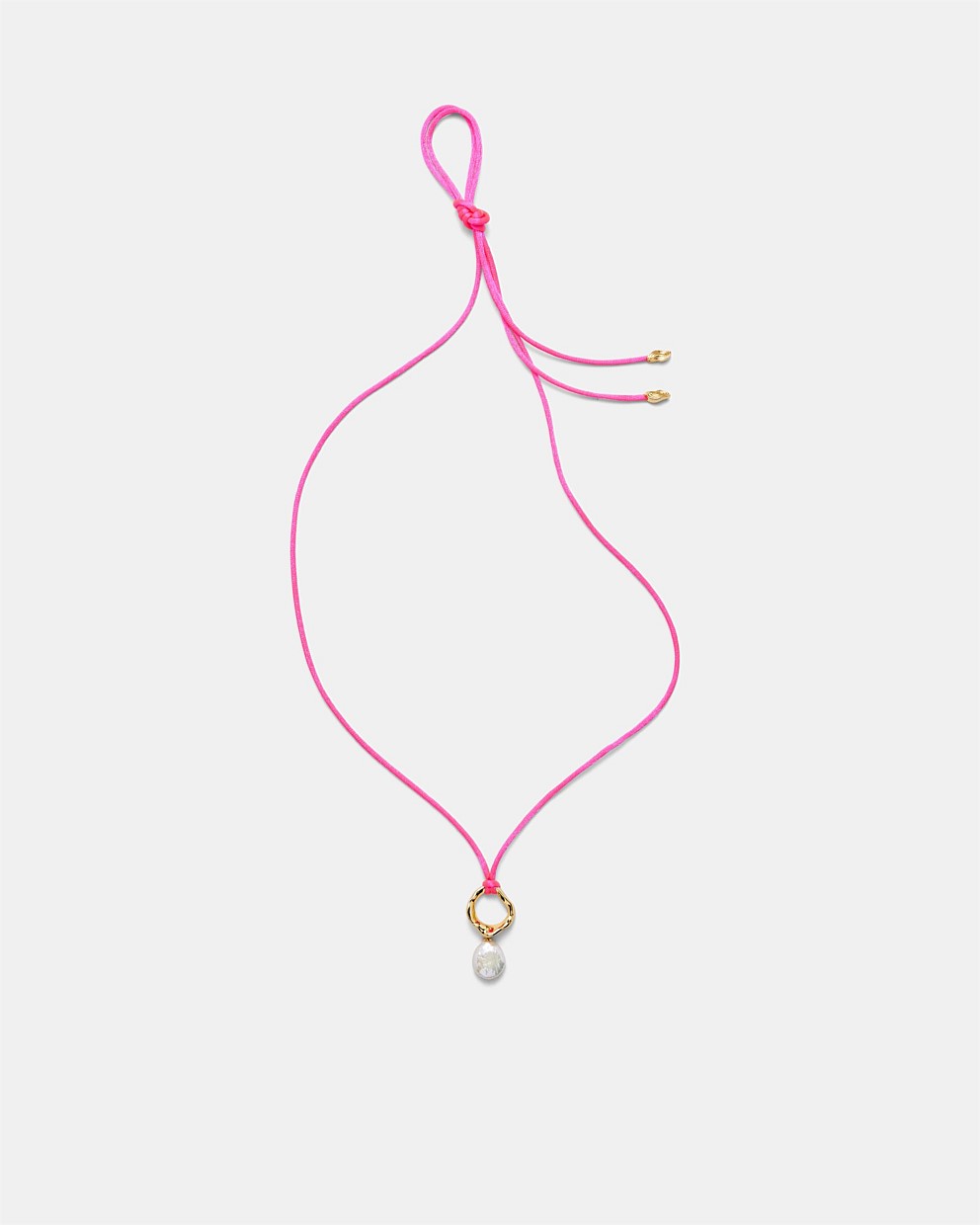 Kaia Pearl Cord Necklace