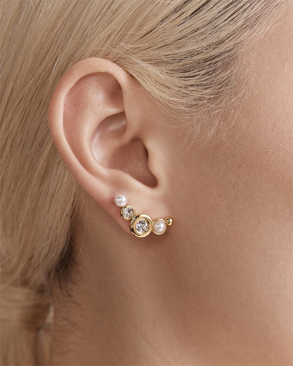 Bubble & Fizz Stud Earrings