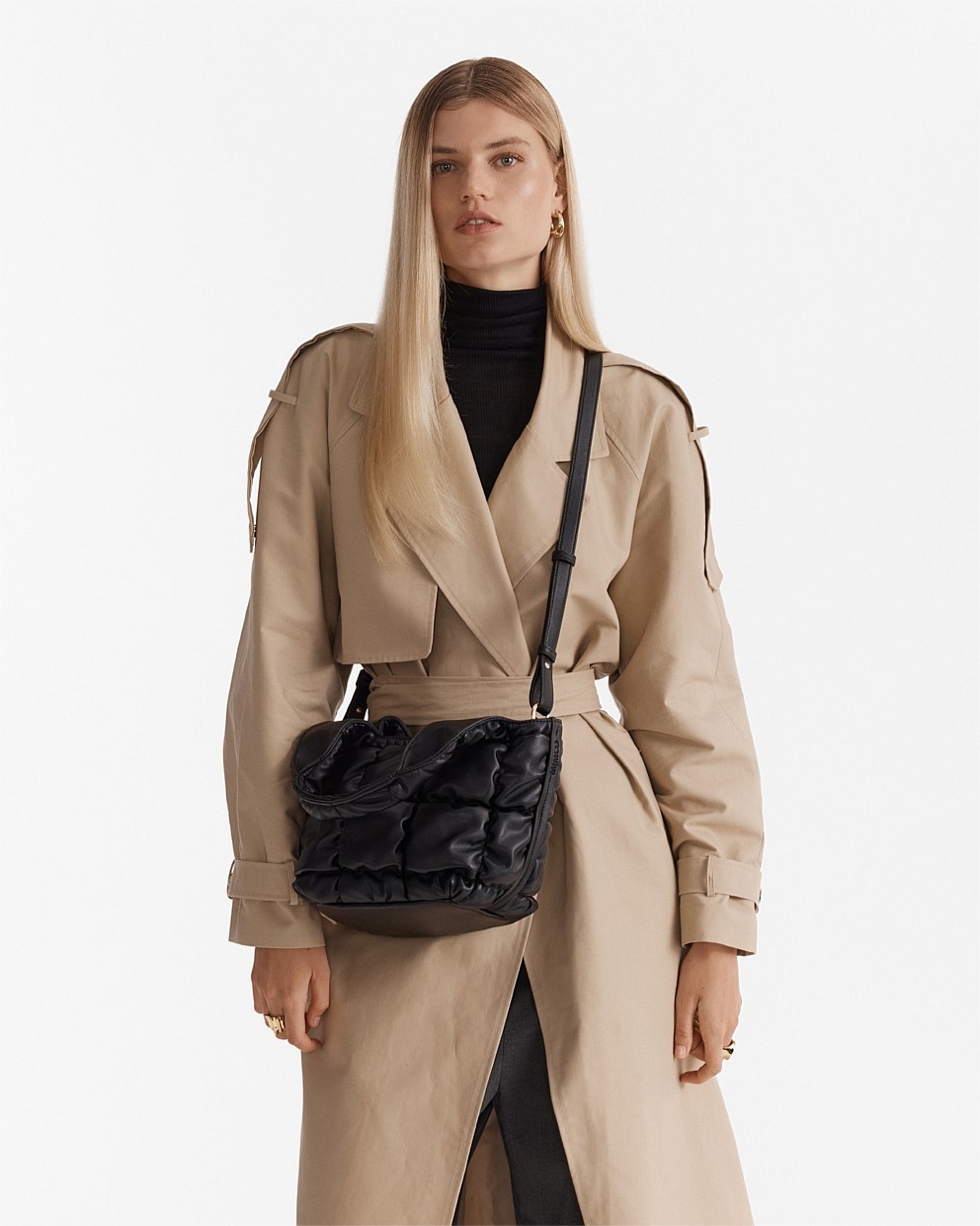 Isadora Quilted Mini Tote Bag