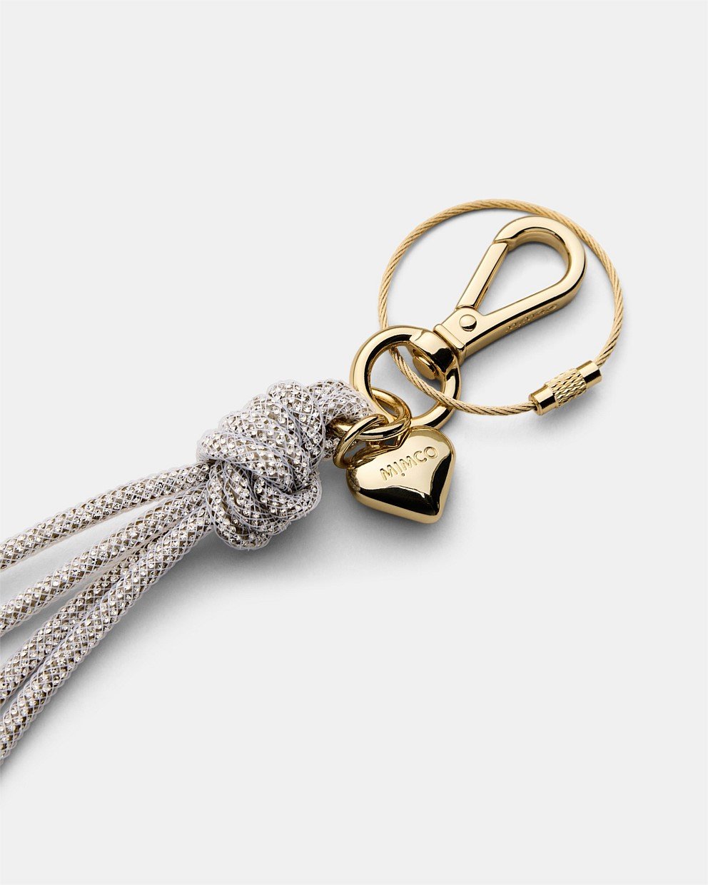 Sparkle Knot Bag Charm