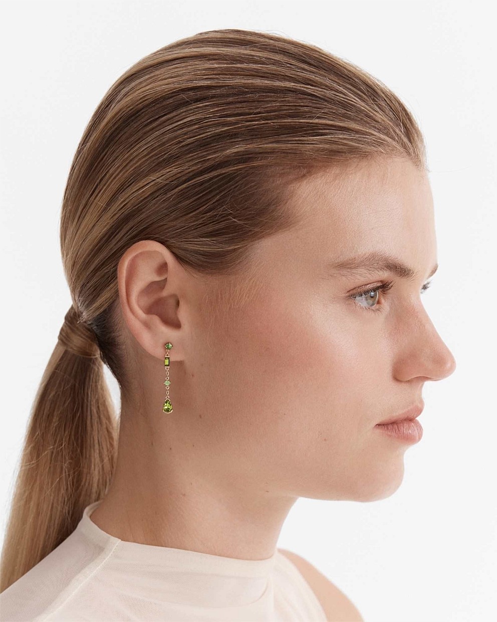 Temptation Chain Stud Earrings