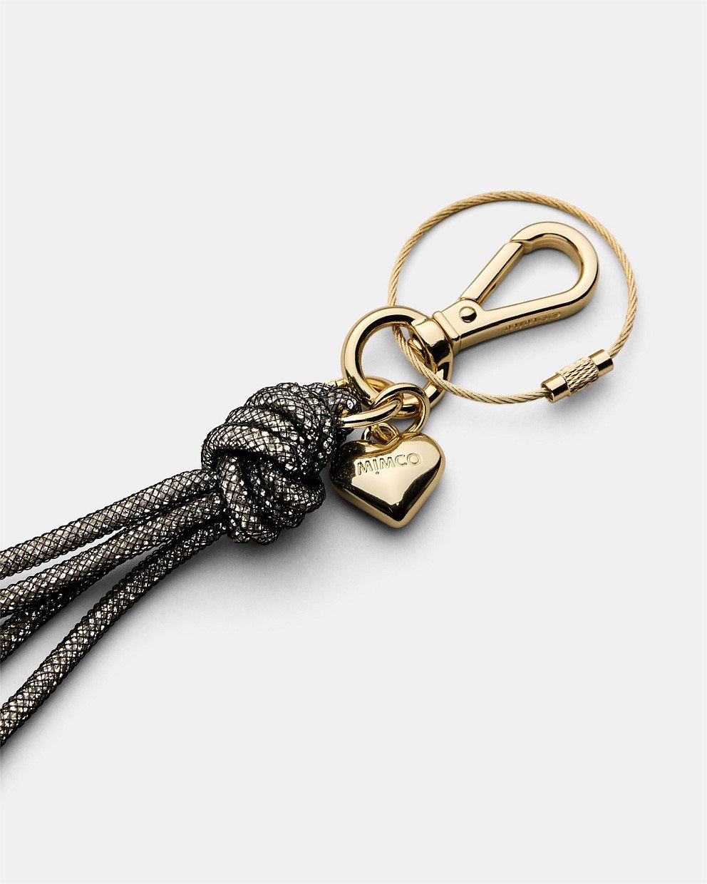 Sparkle Knot Bag Charm
