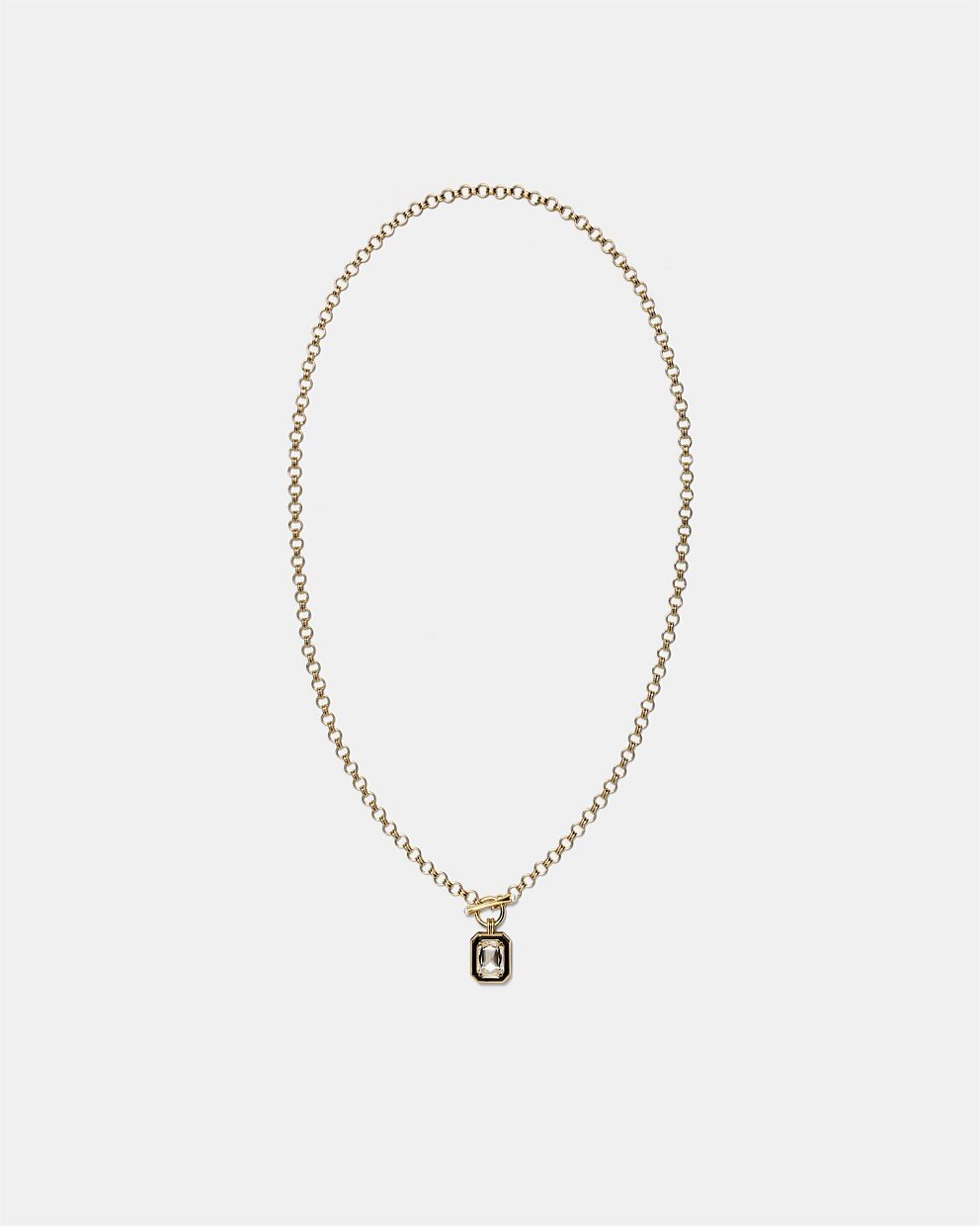 Legacy Enamel Pendant Necklace
