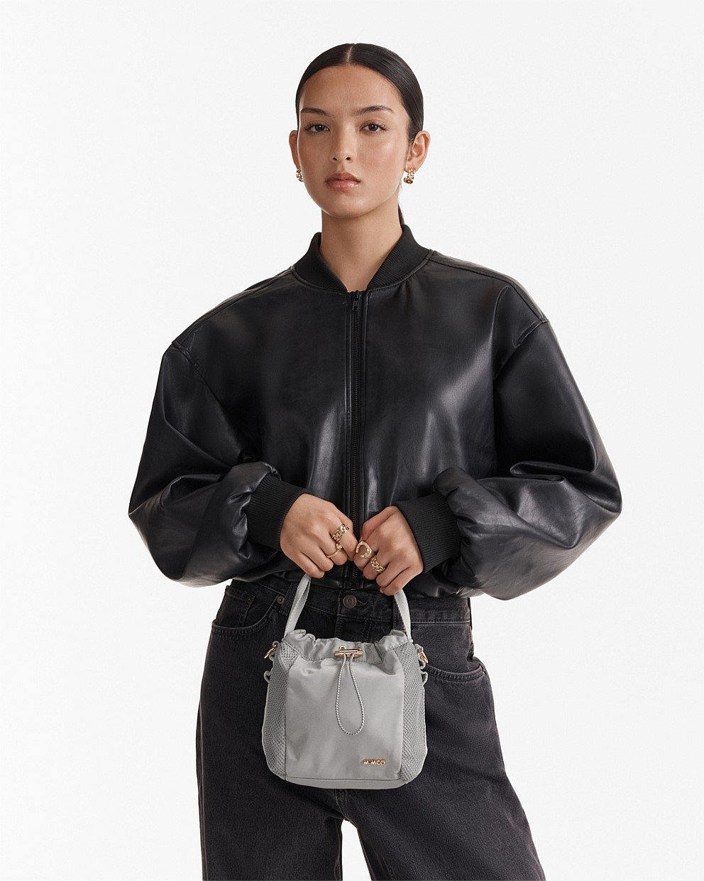 Cady Mini Bucket Crossbody Bag