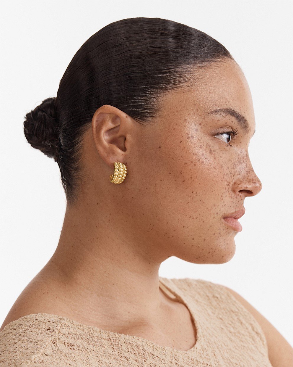 Ultimatum Huggie Hoop Earrings