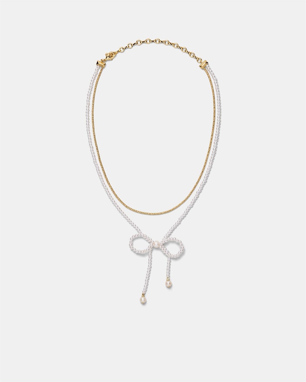 Glimmer Bow Necklace