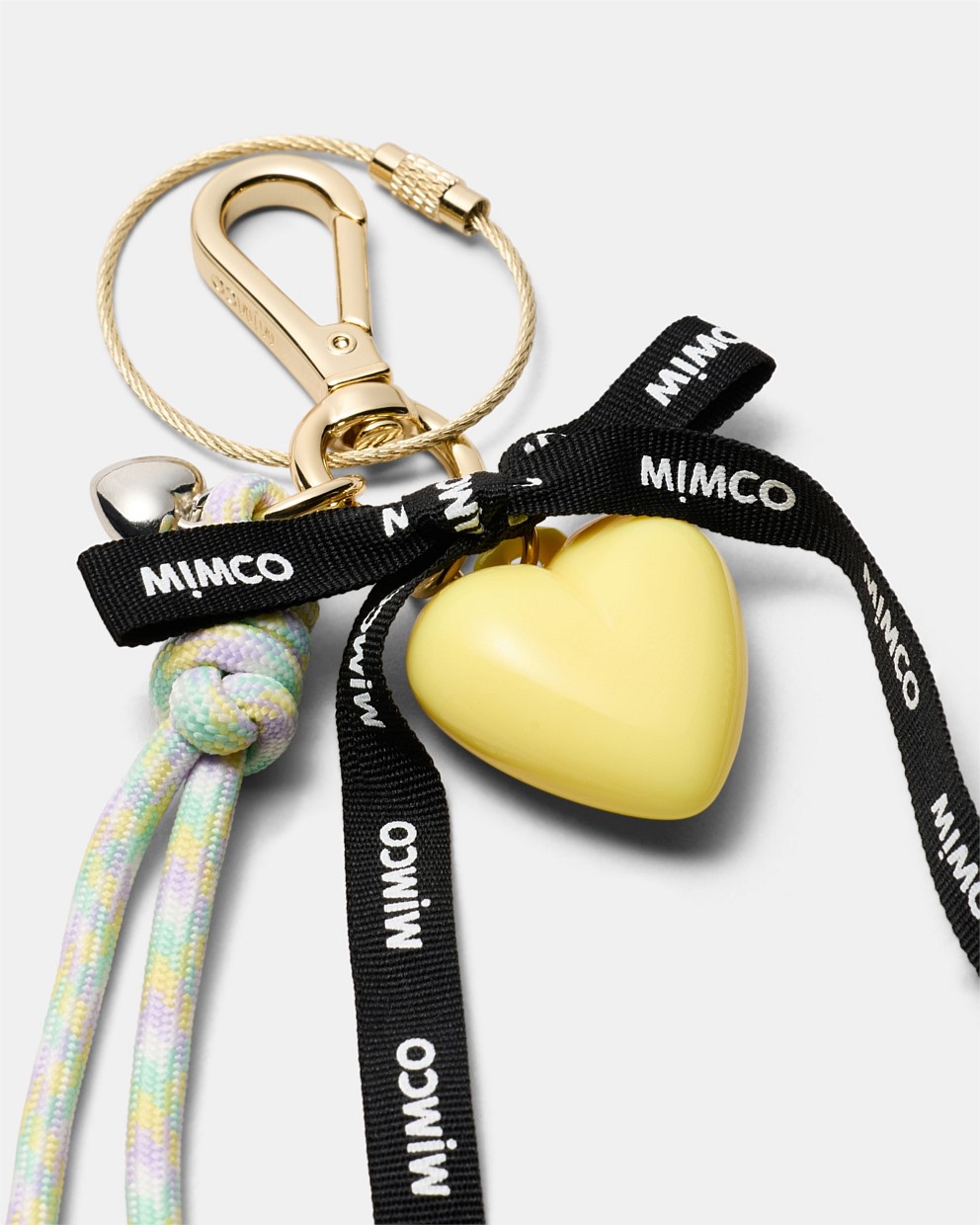Bungee Ribbon Bag Charm