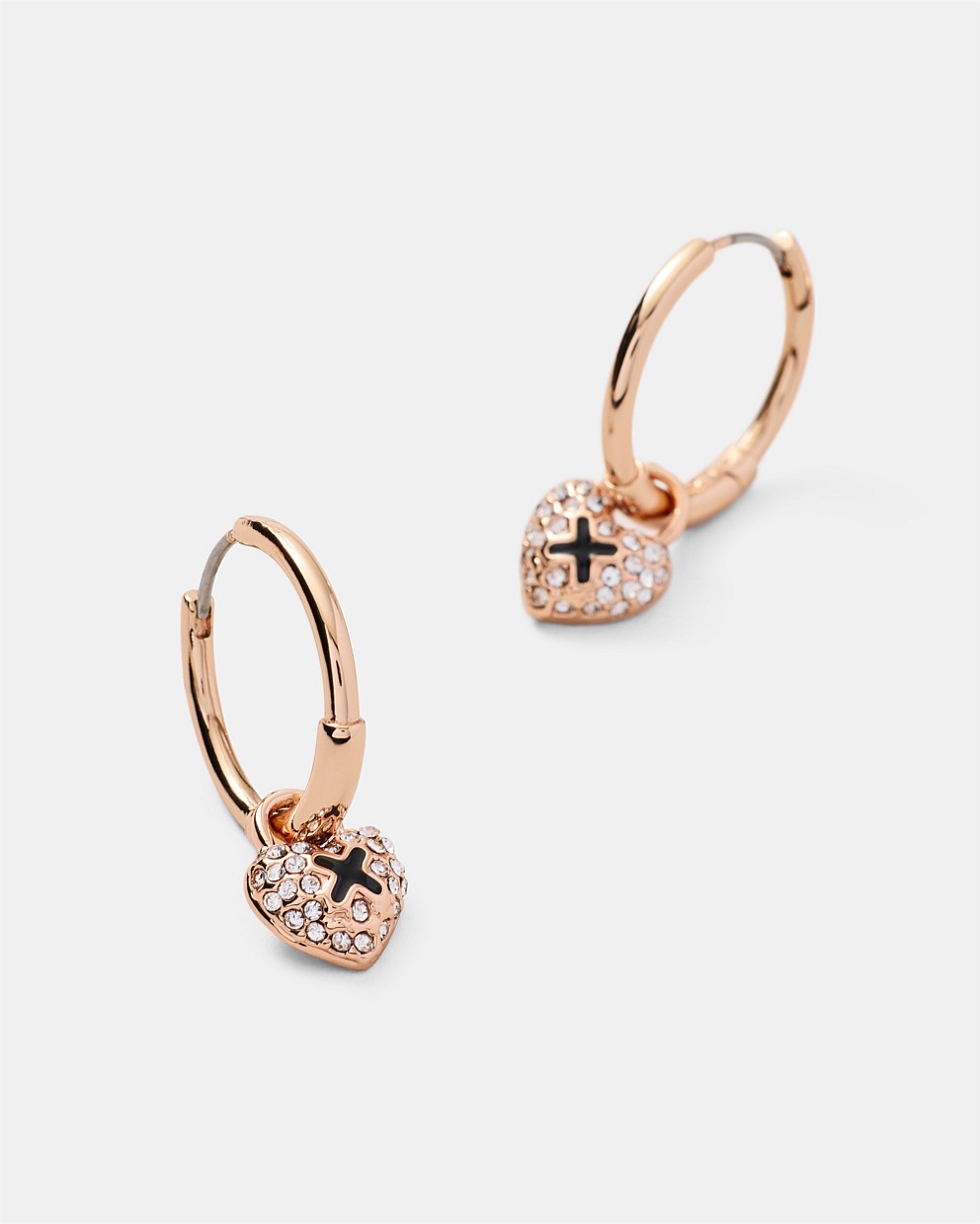 Adorbs Heart Hoop Earrings