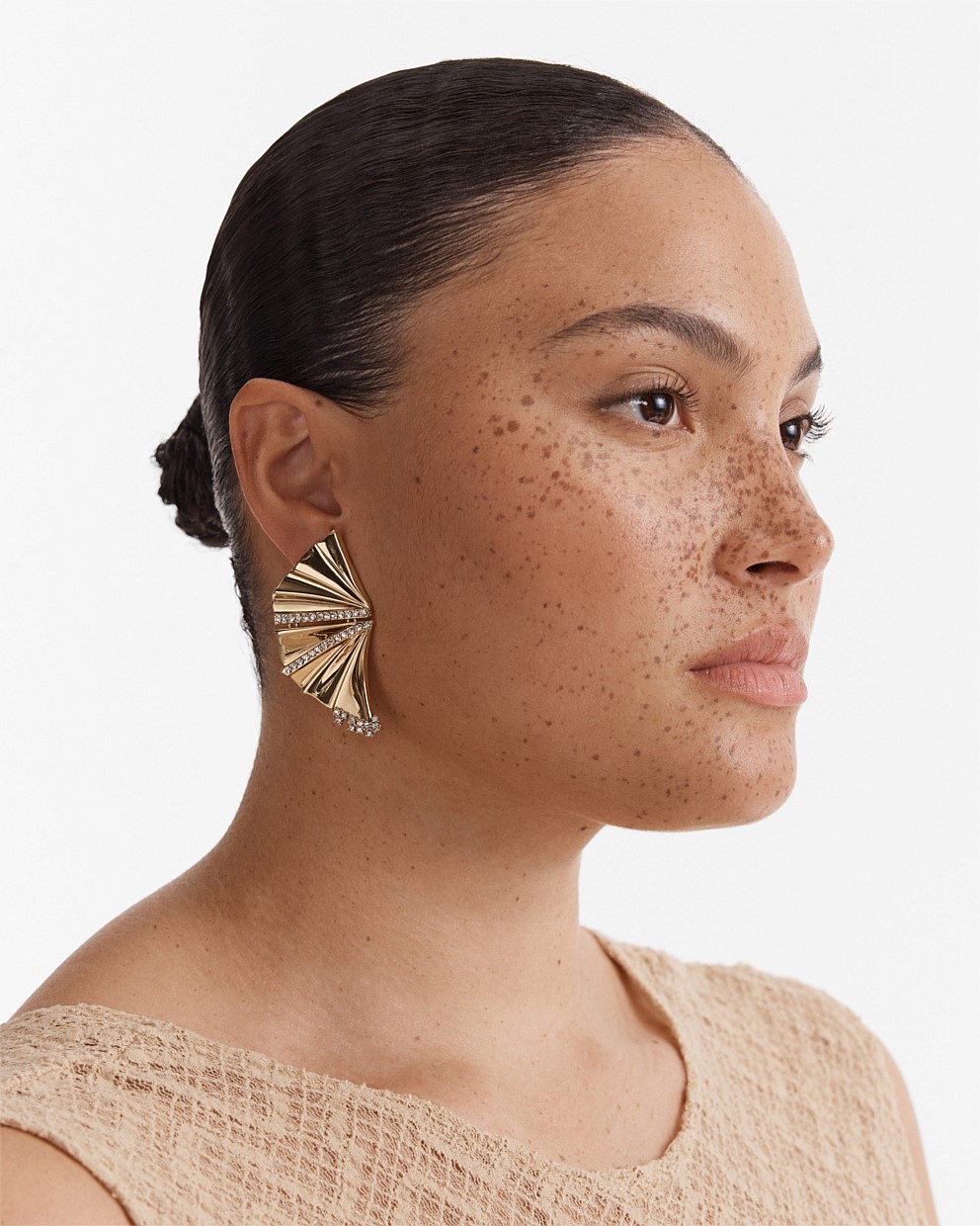 Fold Statement Earrings