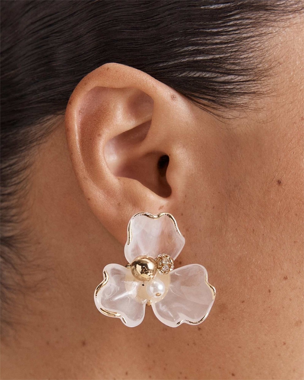 Floweret Stud Earrings