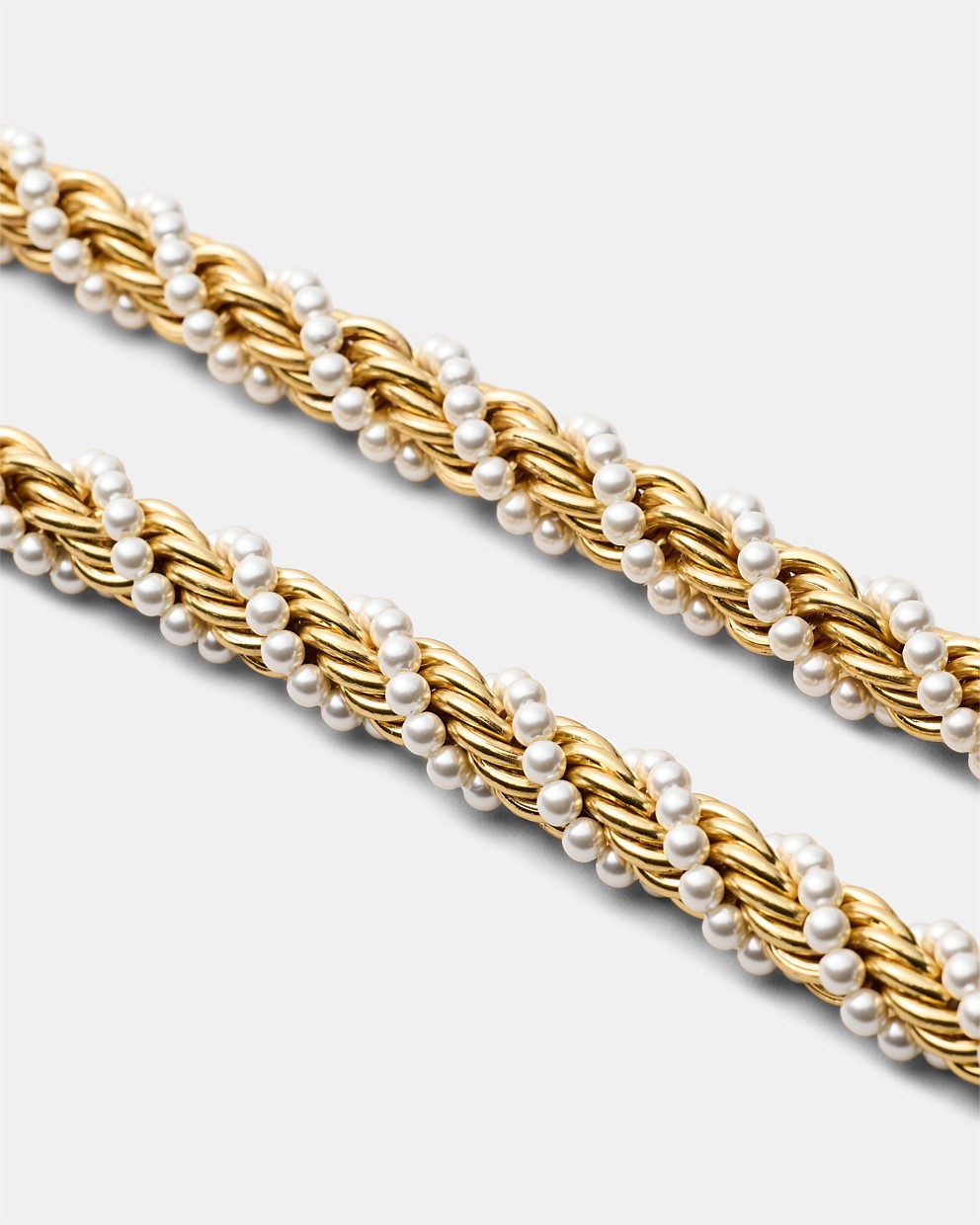 Weave Pearl Necklace