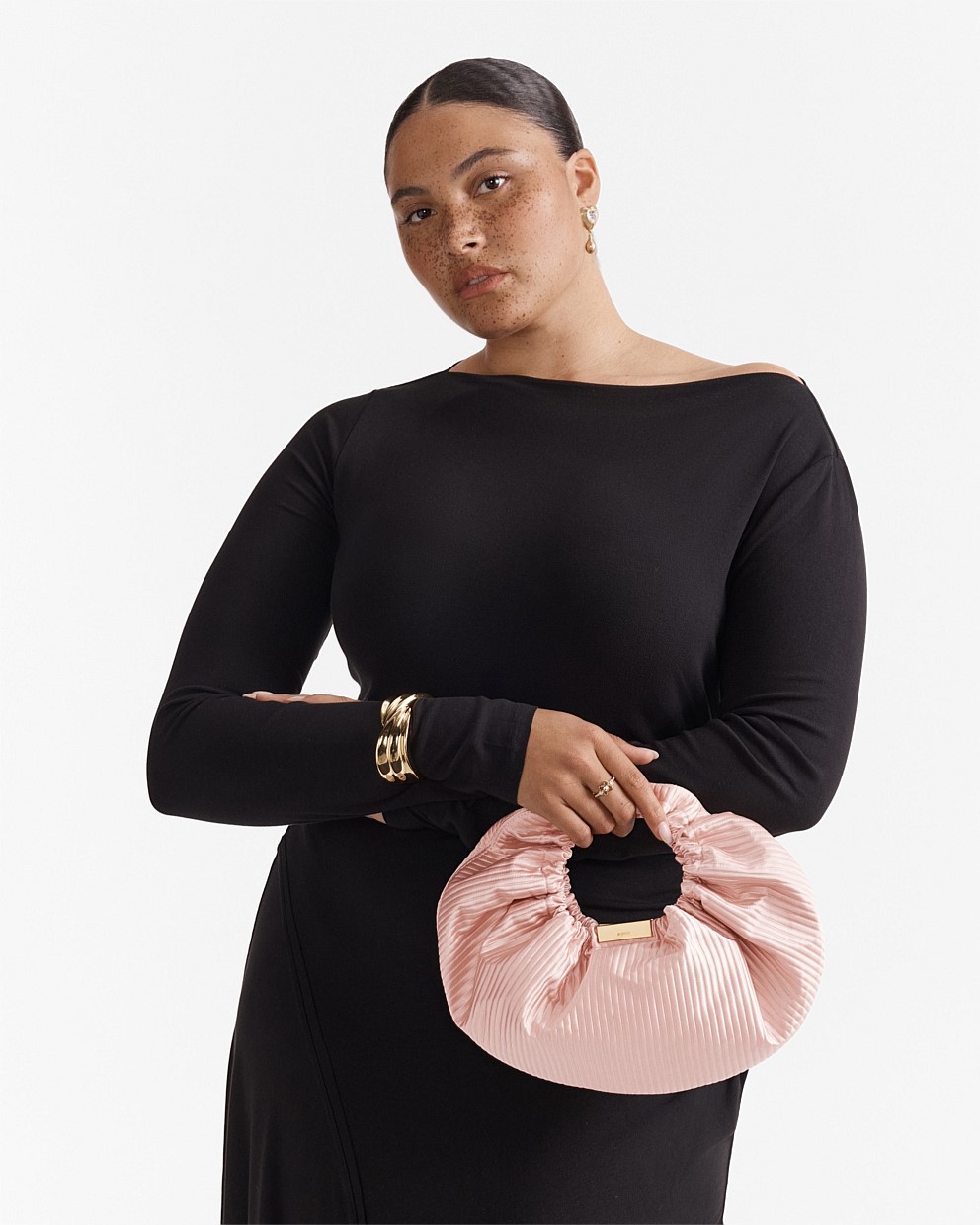 Bianca Rouched Grab Bag