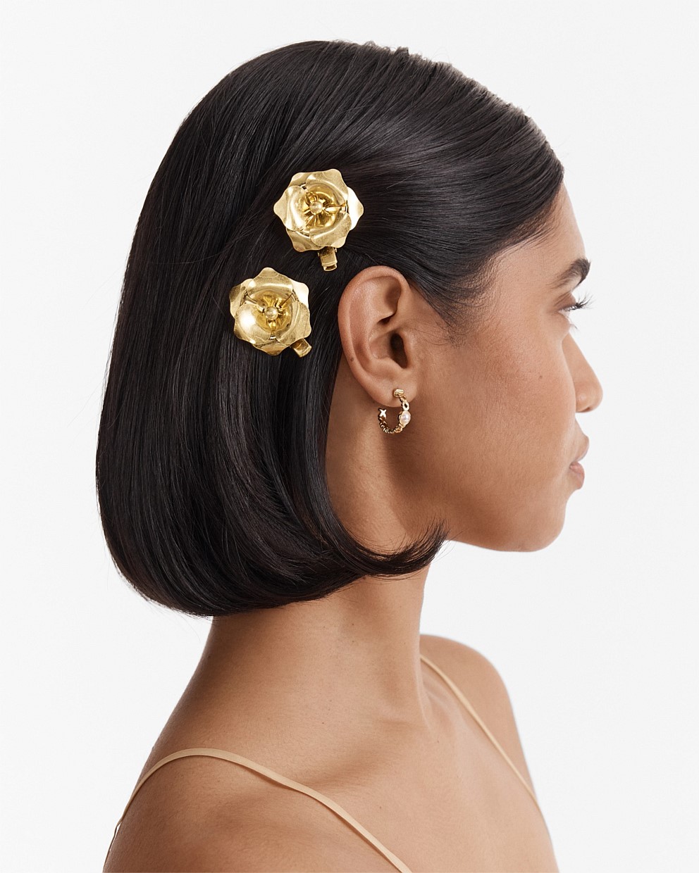 Flower Hair Clip Set