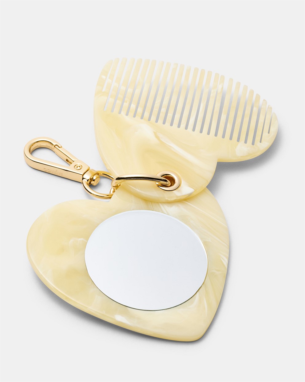 Lovely Hair Comb Keyring