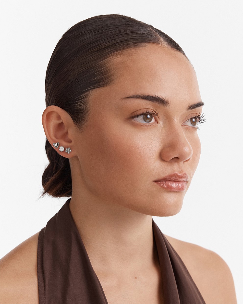 Heartfelt Stud Earrings Set