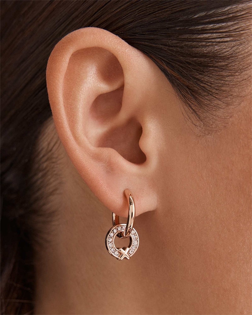 Encanto Charm Hoop Earrings