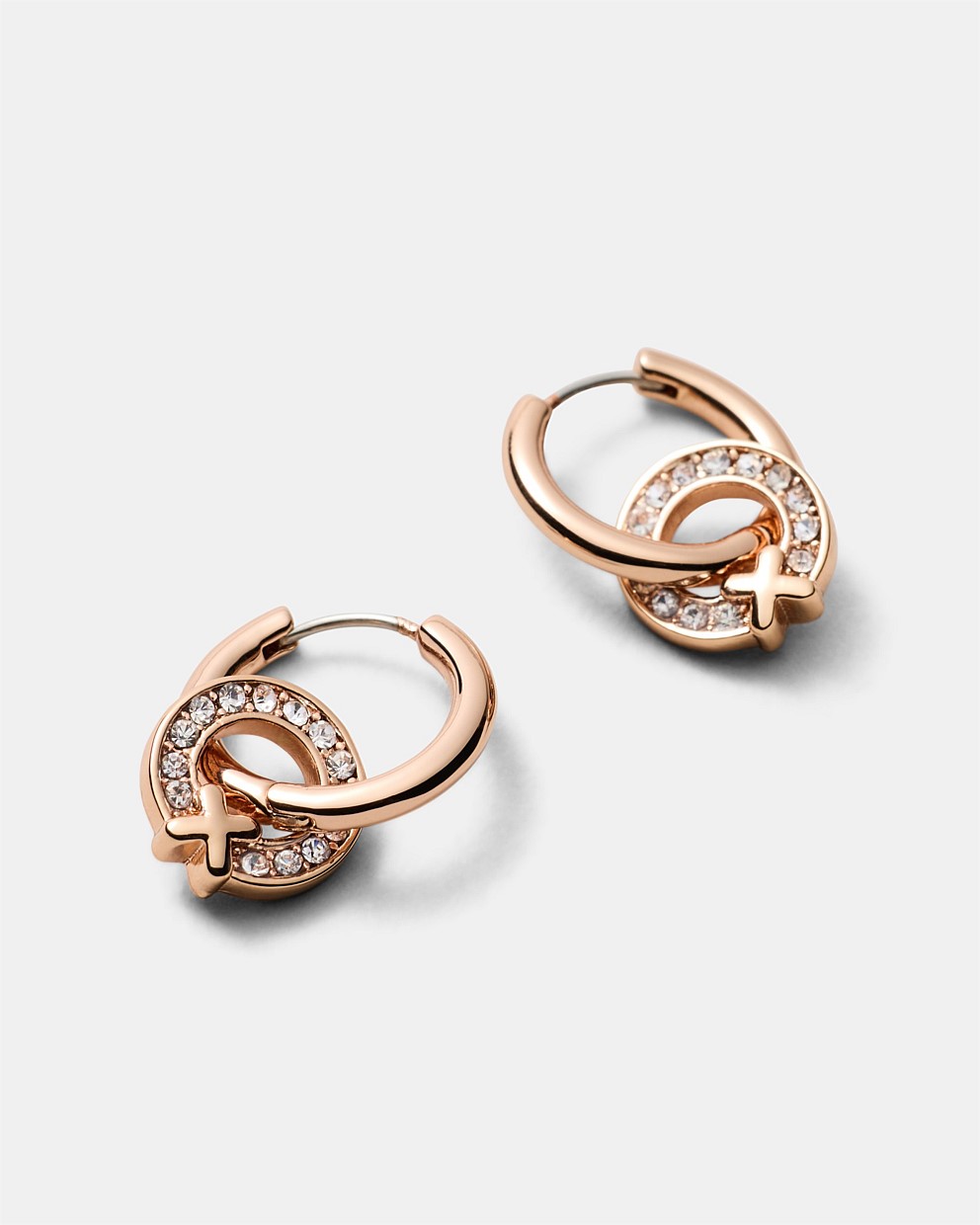 Encanto Charm Hoop Earrings