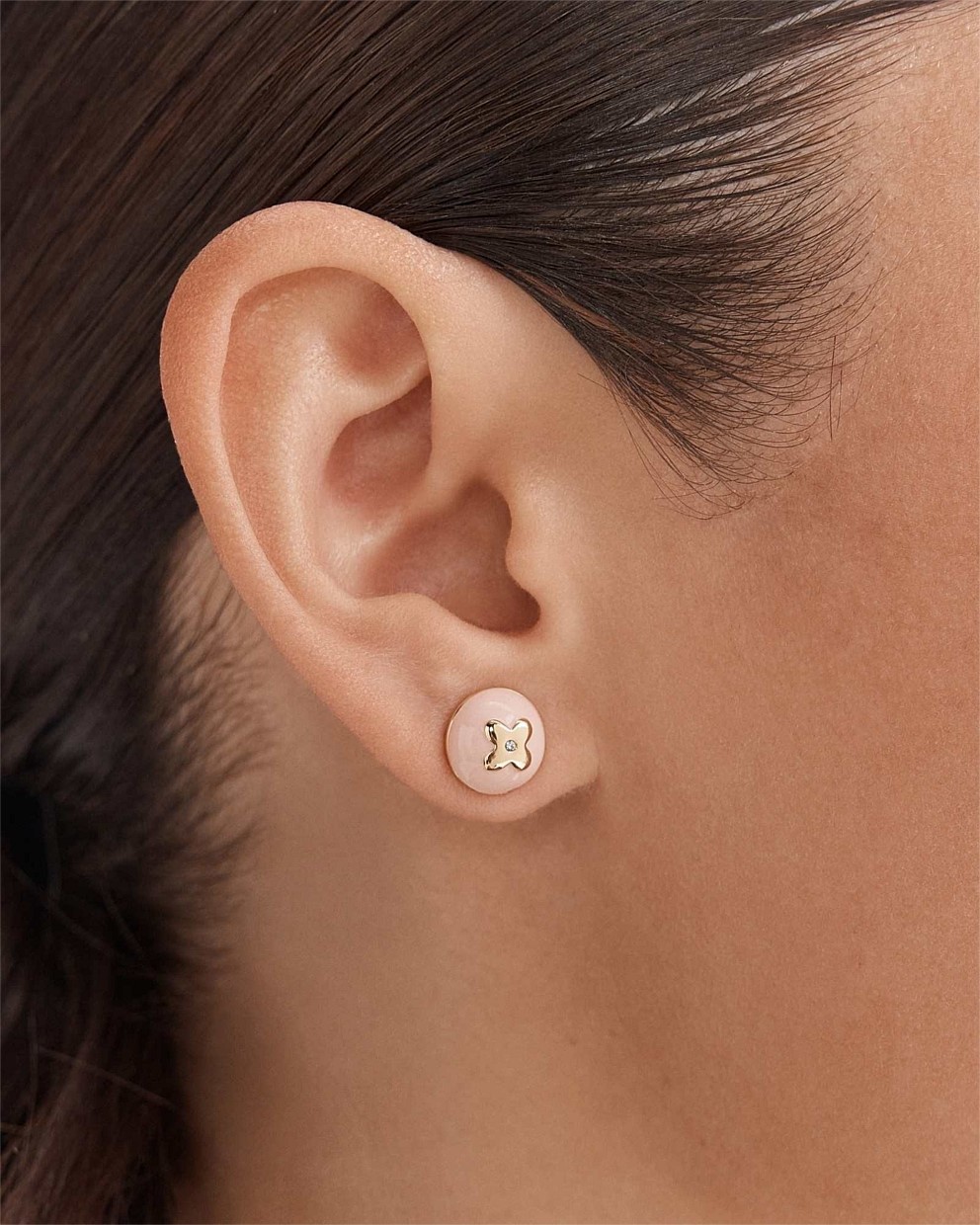 Adorbs Enamel Stud Earrings