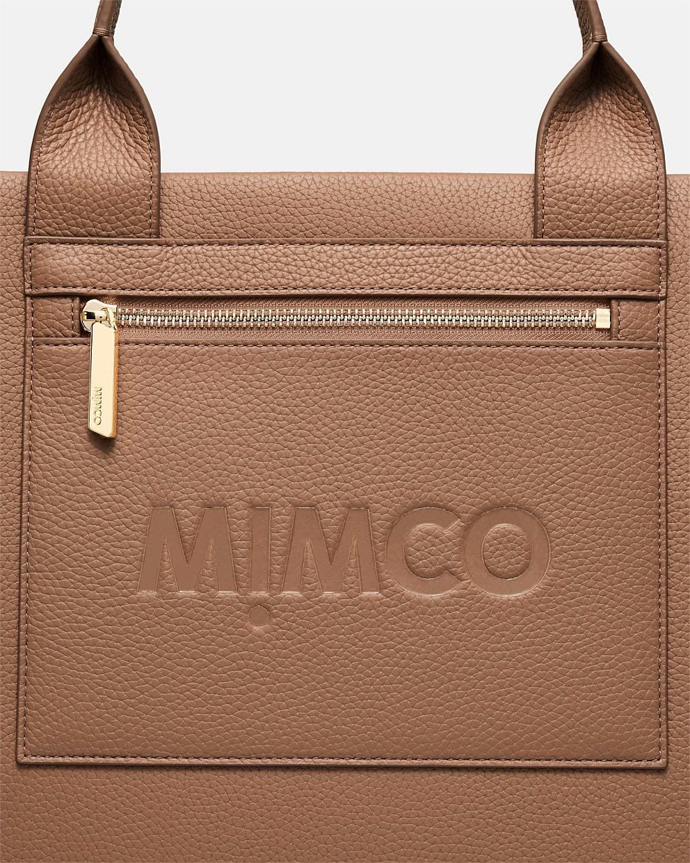 Patch Leather Tote Bag