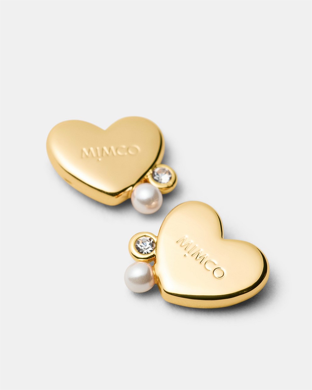 Mimco Heart Cluster Stud Earrings