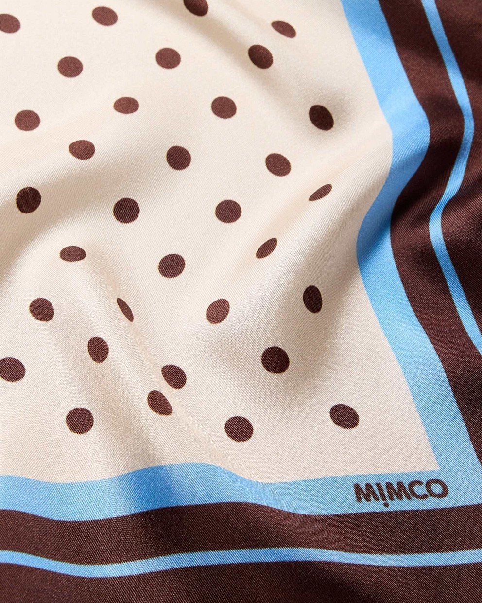 Polka Square Scarf