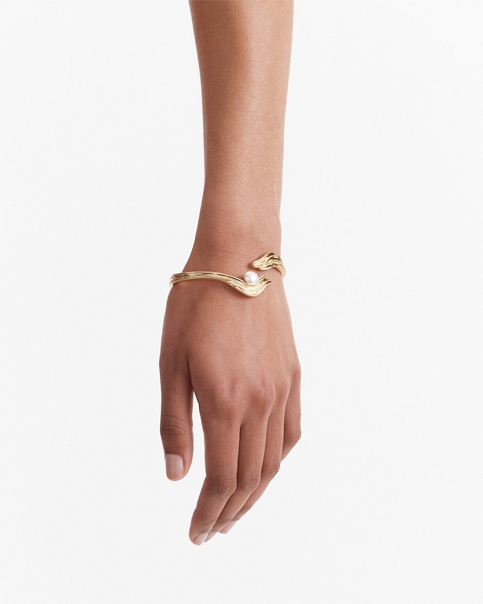 Gaia Pearl Cuff Bracelet