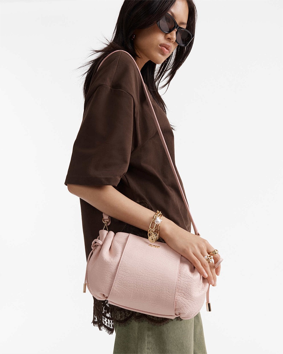 Fleur Tie Crossbody Bag