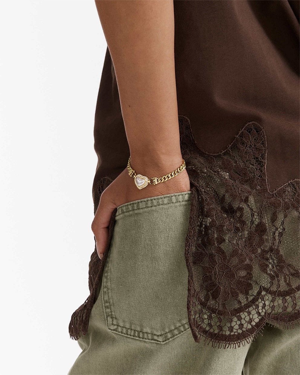 Relic Heart Bracelet