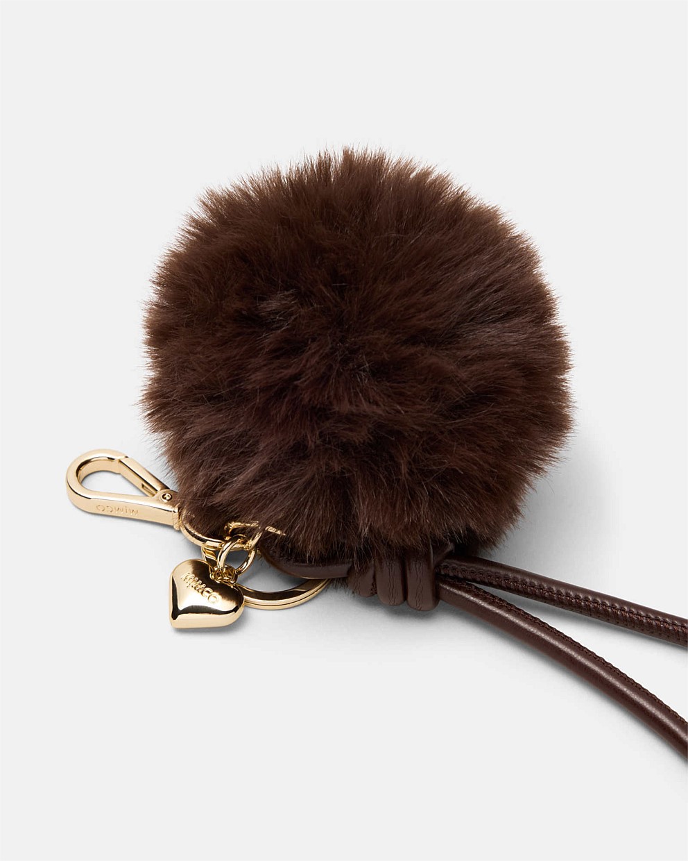 Fluffy Knot Bag Charm
