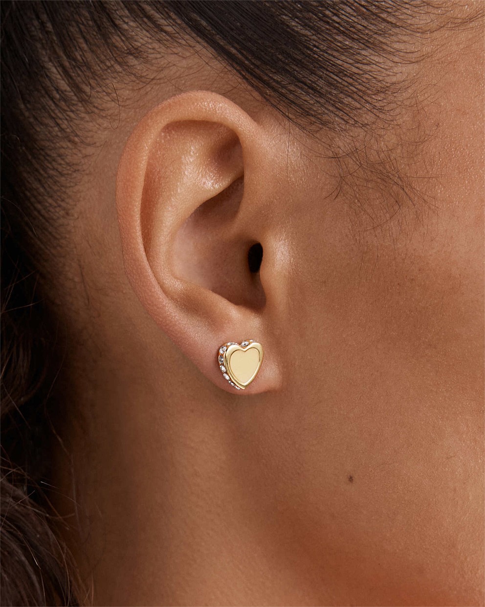 Lover Heart Stud Earrings