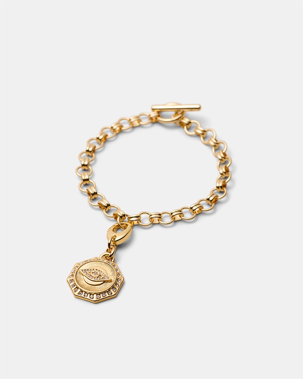 Evil Eye Coin Charm