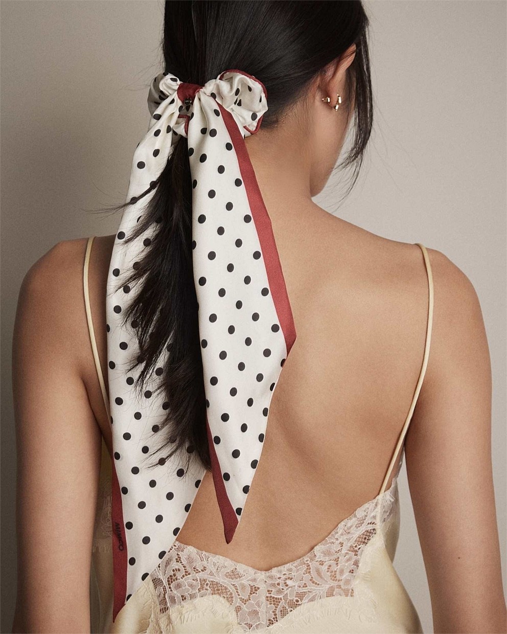 Spotted Scrunchie